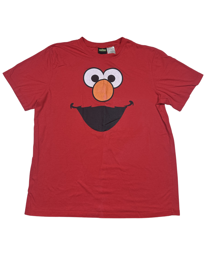 Sesame Street Elmo Face Graphic T-Shirt (xl)