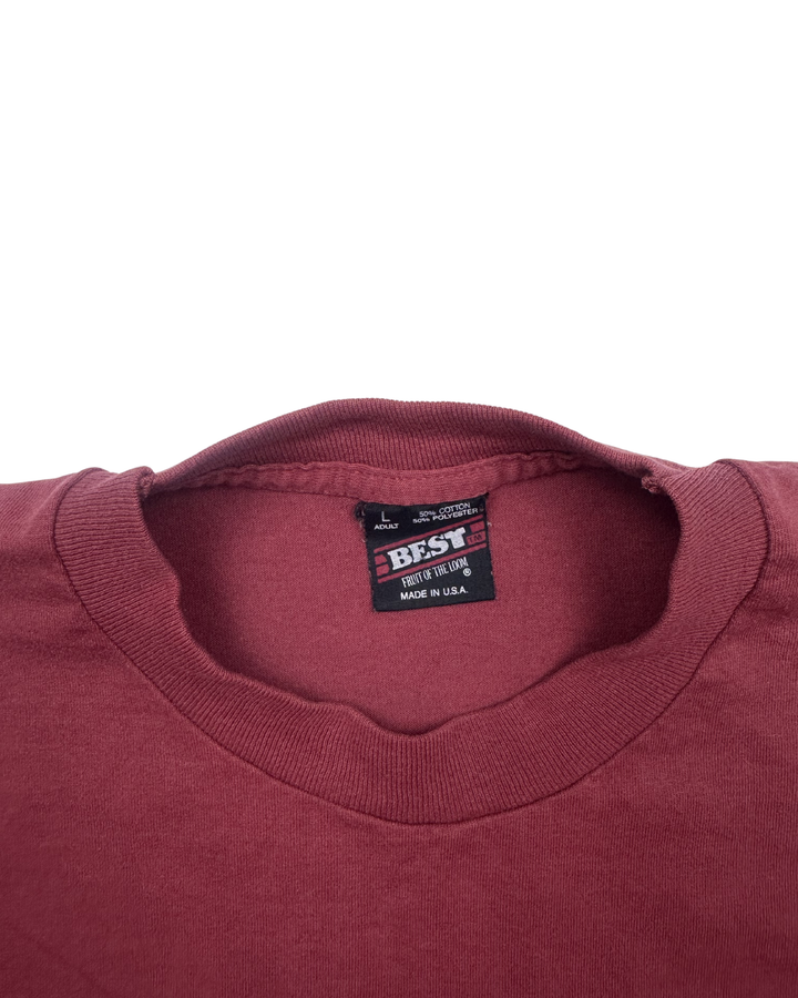 Vintage 90s Fruit of the Loom Best Plain T-Shirt (large)
