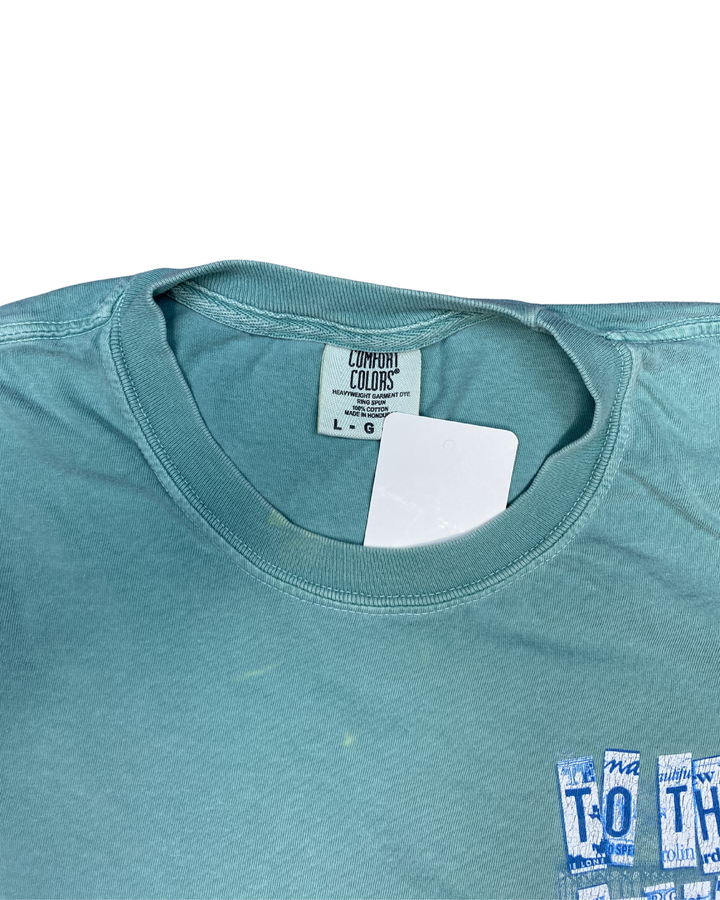 Comfort Colors To The Beach Surf Style Pocket T-Shirt (Large)
