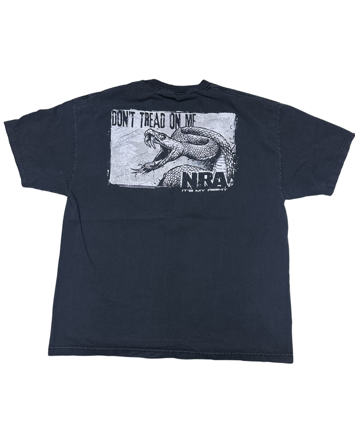 NRA Don't Tread on Me Graphic Pocket T-Shirt (2XL)
