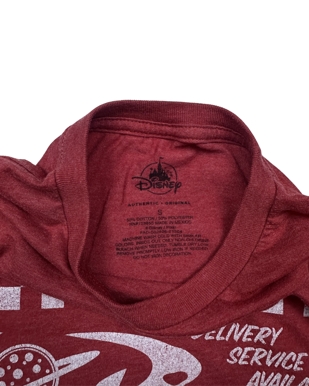 Disney Pixar Pizza Planet Graphic T-Shirt (Small)