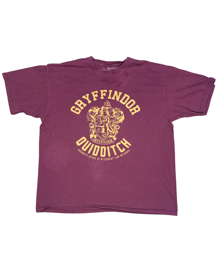 Harry Potter Gryffindor Quidditch Graphic T-Shirt (XL)