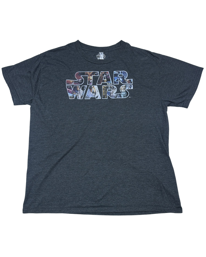 Star Wars Logo Character Fill Graphic T-Shirt (XL)