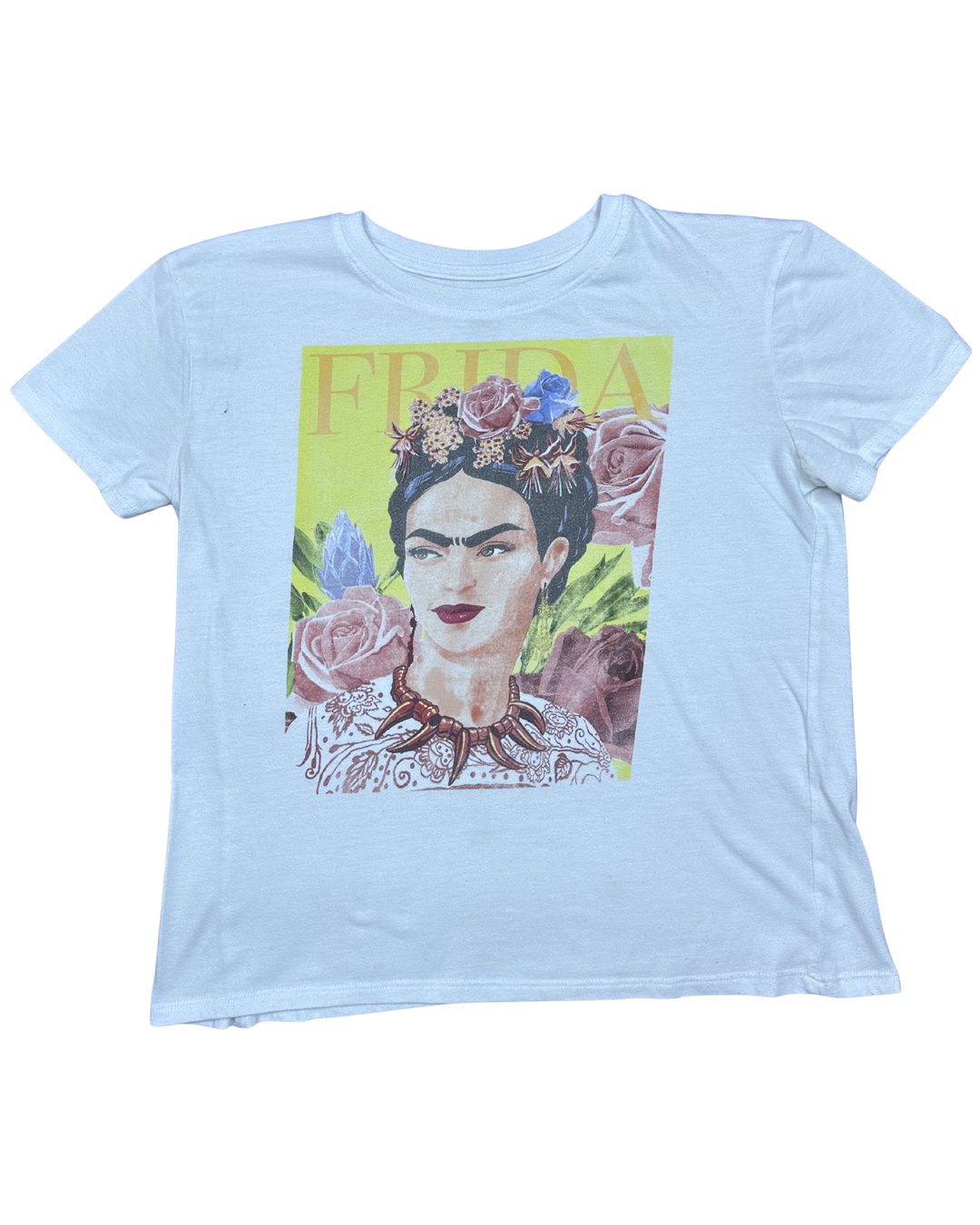Frida Kahlo Viva La Vida Graphic T-Shirt (Medium)