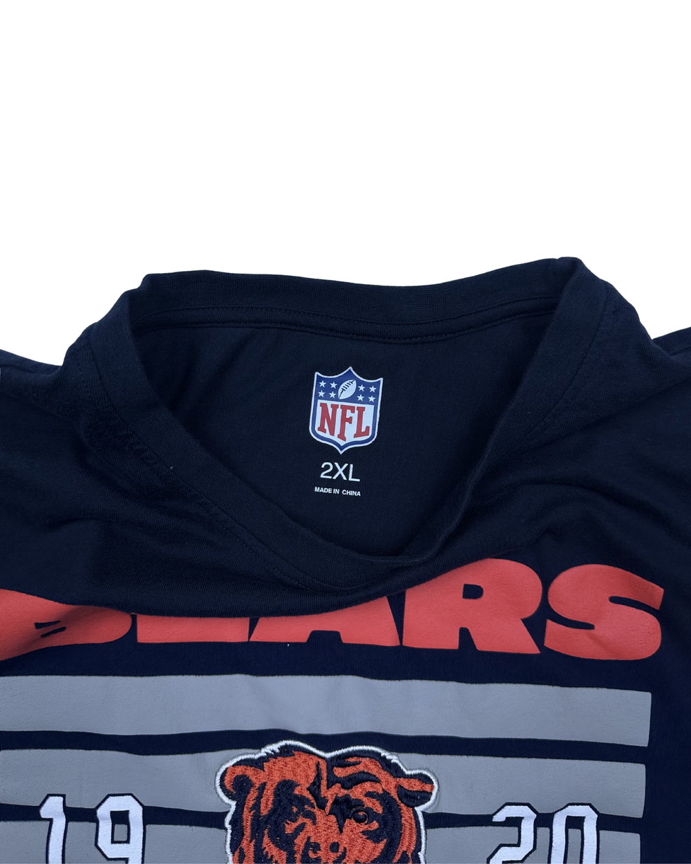 NFL Chicago Bears 1920 Long Sleeve Graphic T-Shirt (2XL)