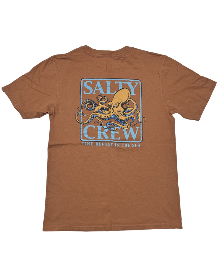 Salt Crew Find Refuge in the Sea Octopus Graphic T-Shirt (youth large)