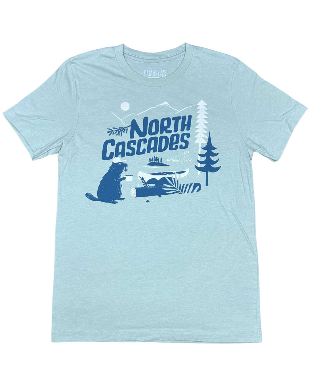 Factory 43 North Cascades National Park Graphic T-Shirt (Medium)