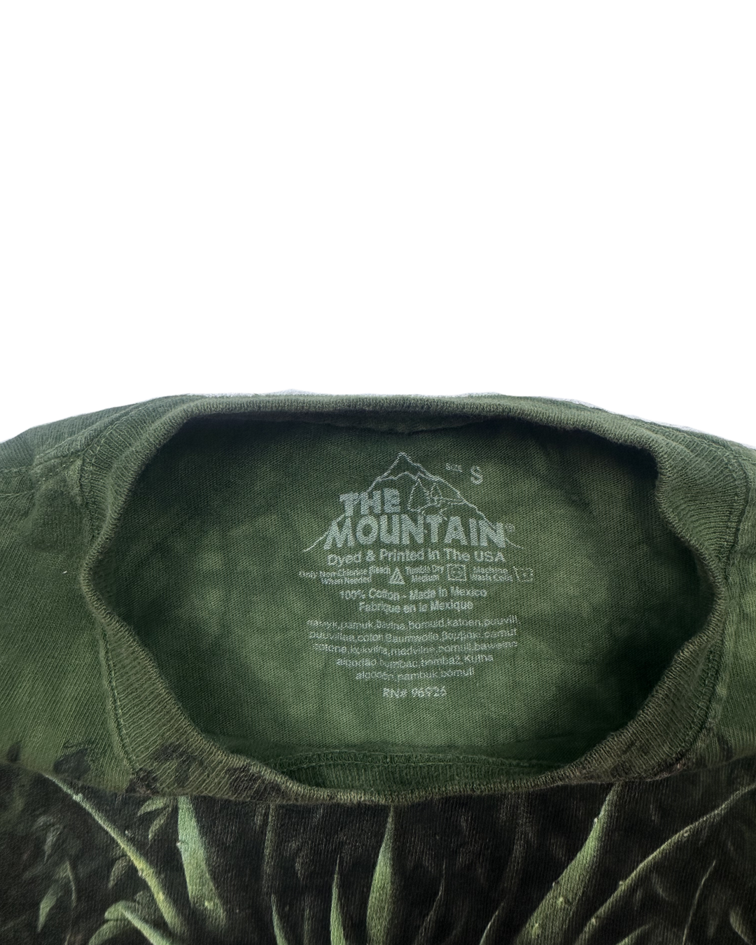 The Mountain Green Man Tree Face T-Shirt (small)