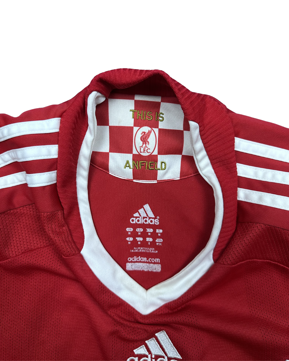 Adidas Liverpool FC Soccer Jersey - Tag