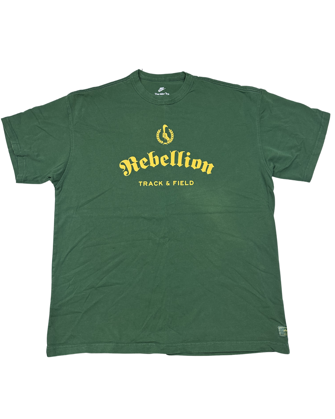 Nike Rebellion Track & Field Graphic T-Shirt (large)