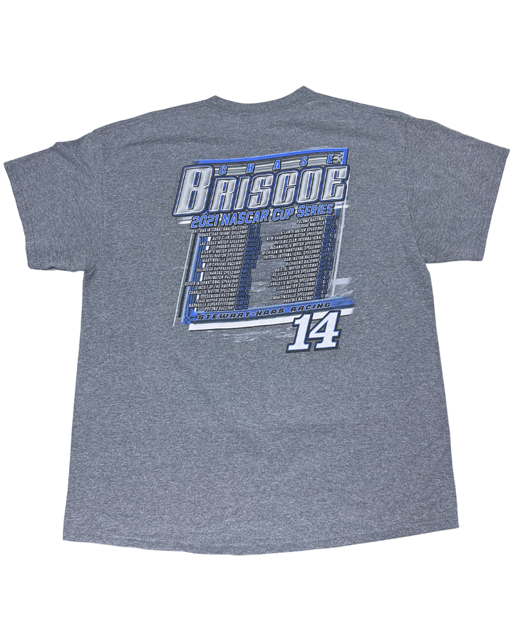 Chase Briscoe #14 NASCAR Cup Series 2021 Graphic T-Shirt (X-Large)