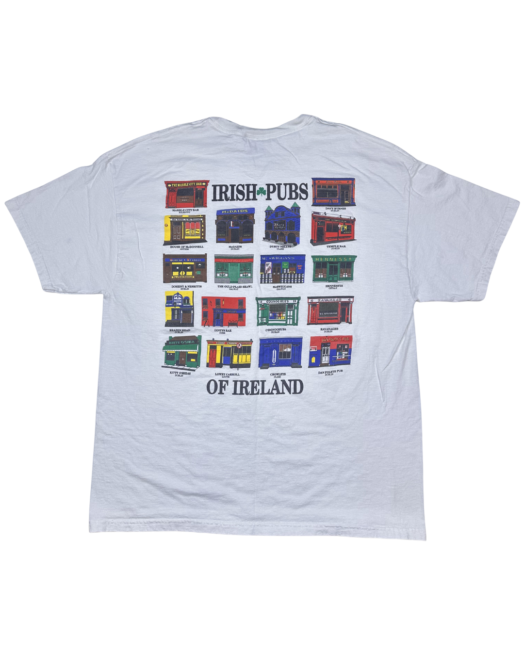 Irish Pubs of Ireland Graphic T-Shirt (XL)