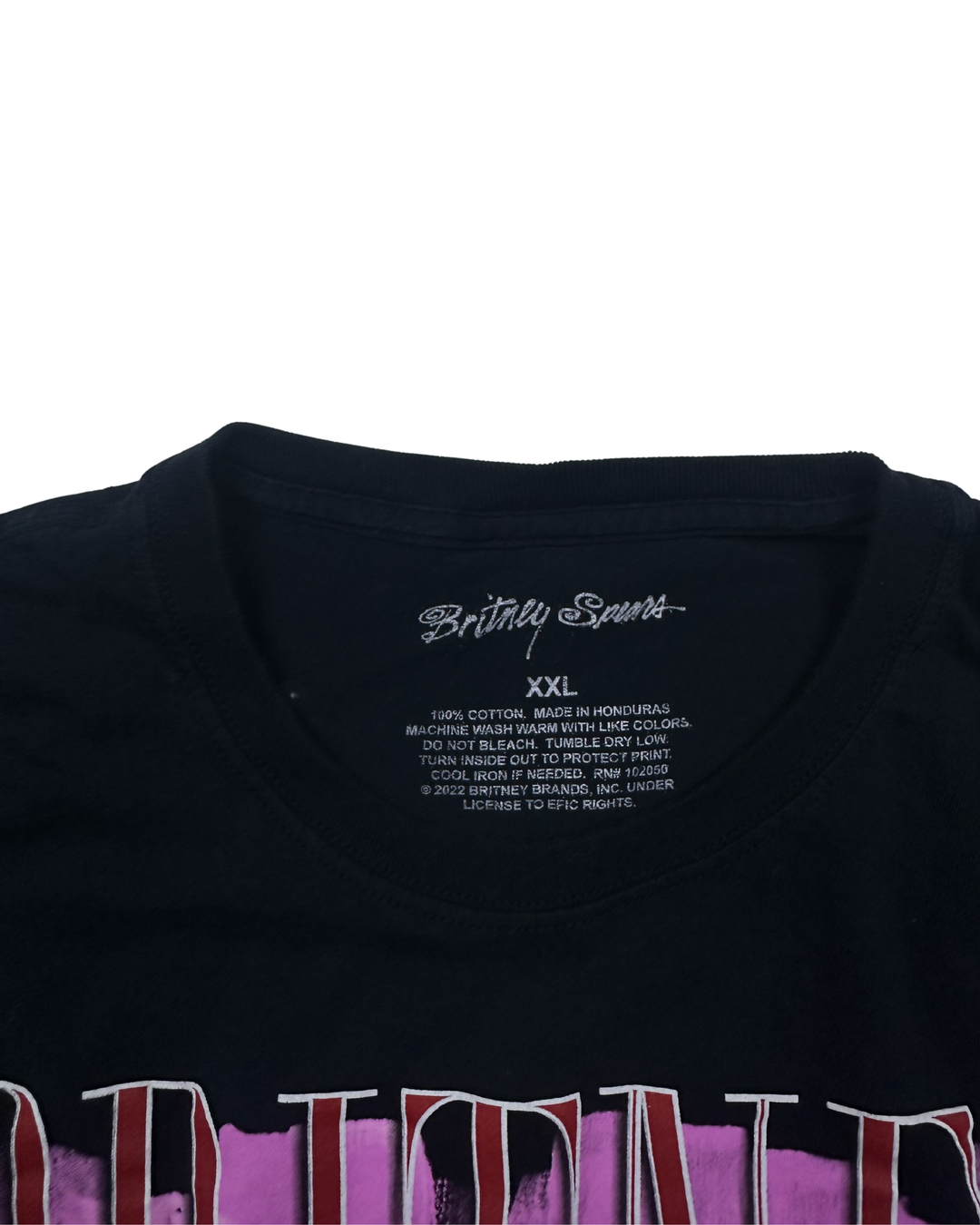 Britney Spears Graphic T-Shirt (2XL)