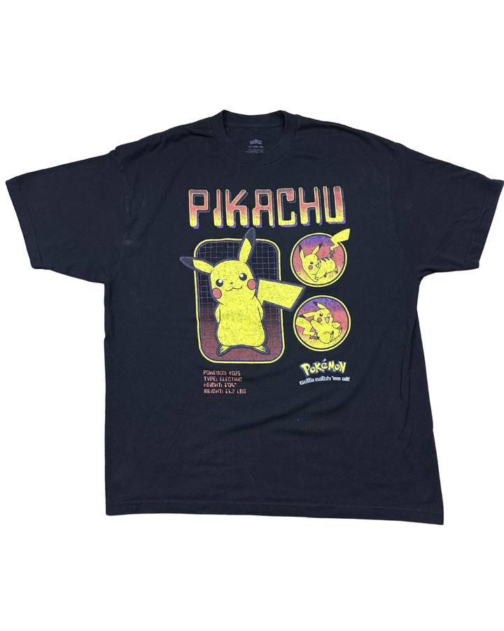 Pokemon Pikachu Graphic T-Shirt (3XL)