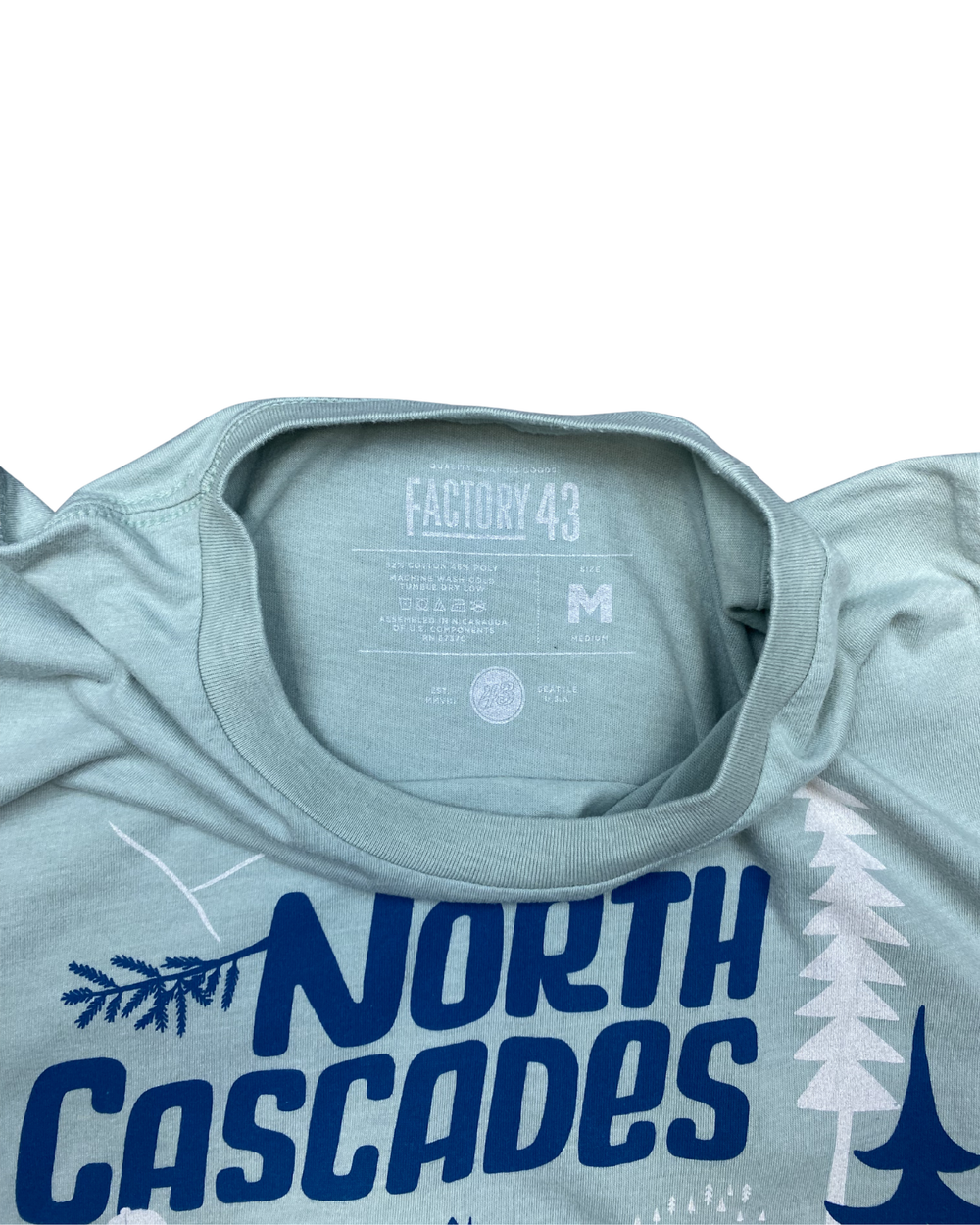 Factory 43 North Cascades National Park Graphic T-Shirt (Medium)