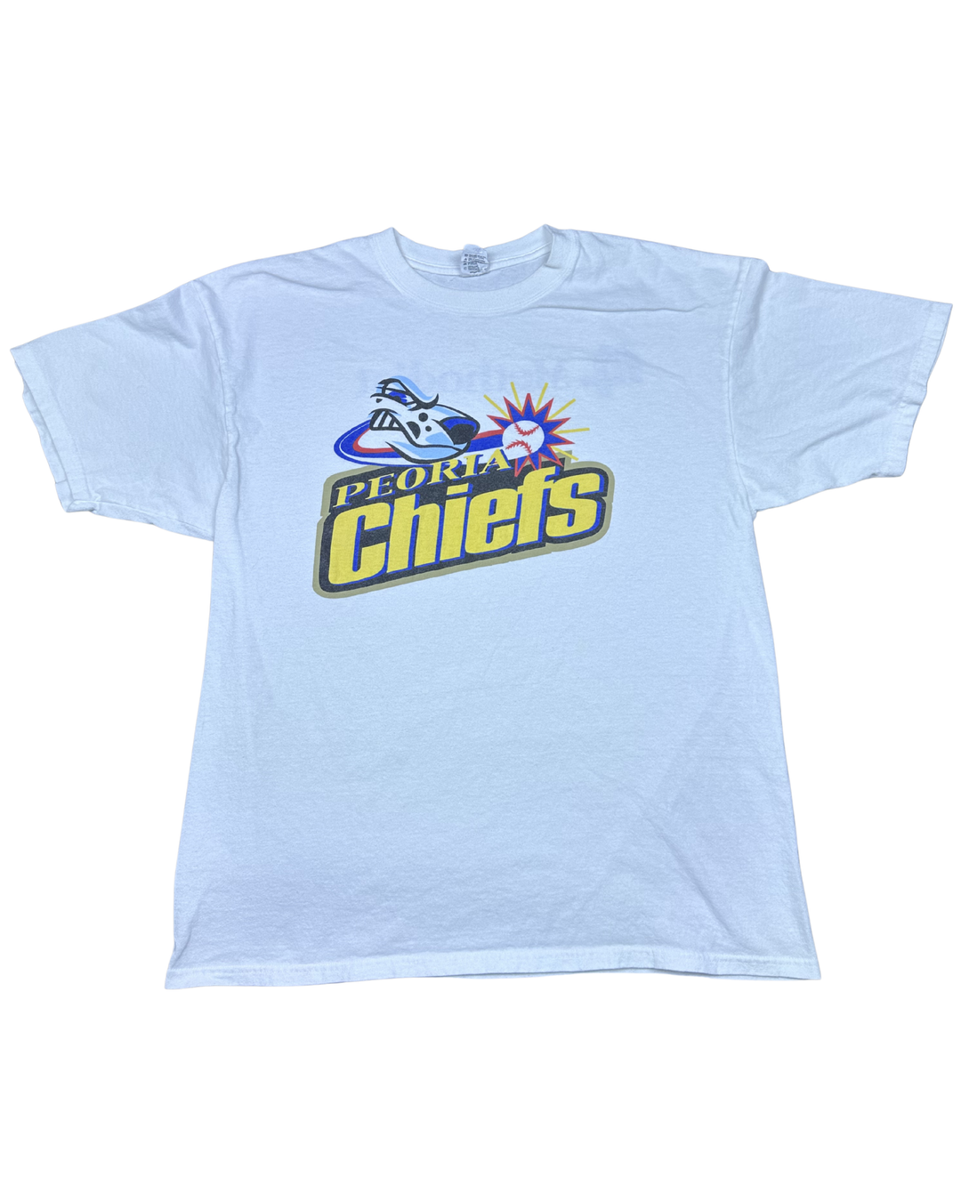 Peoria Chiefs Minor League Baseball Graphic T-Shirt (XL)