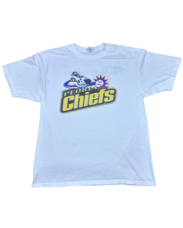 Peoria Chiefs Minor League Baseball Graphic T-Shirt (XL)