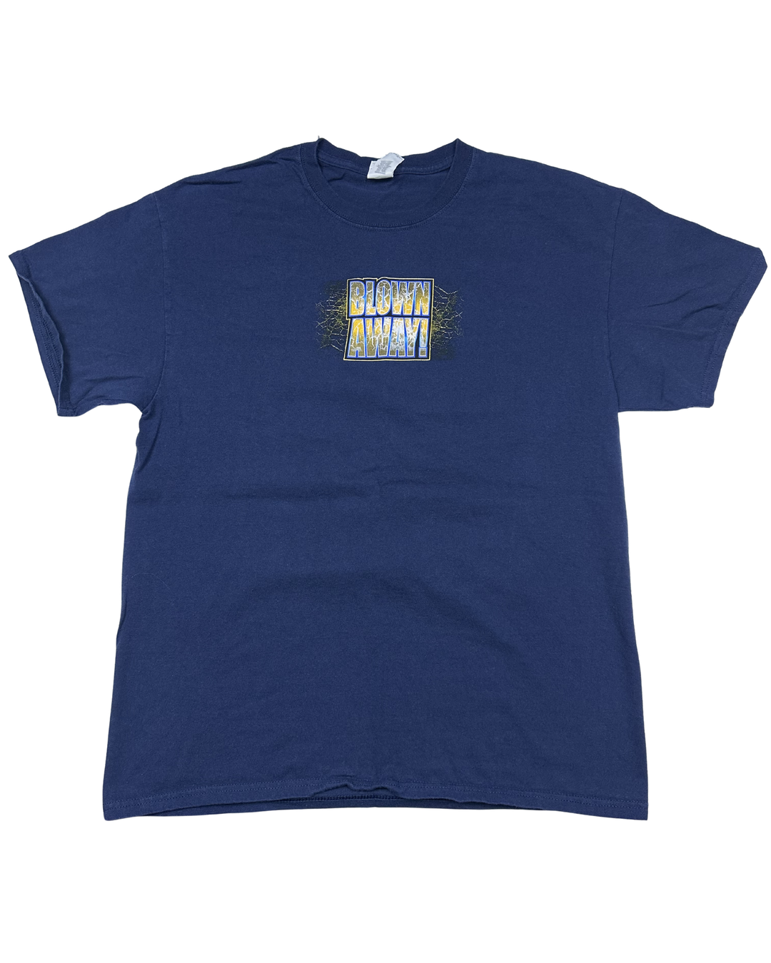 Blown Away Semi Truck Graphic T-Shirt (large)