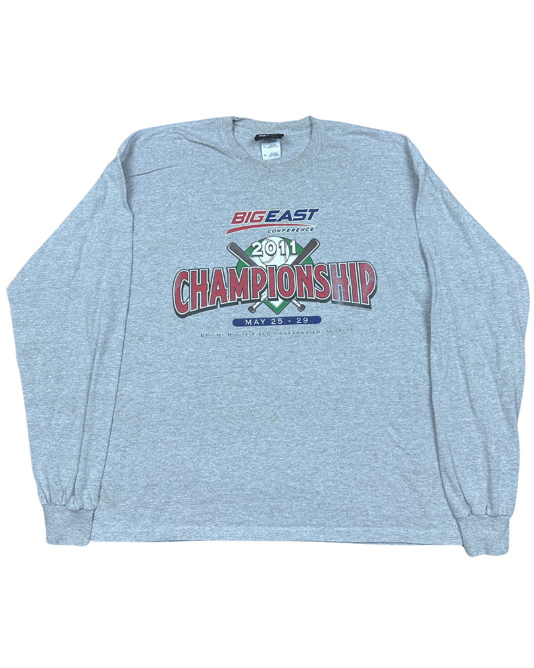 Park Seven Big East Conference 2011 Baseball Championship Long Sleeve T-Shirt