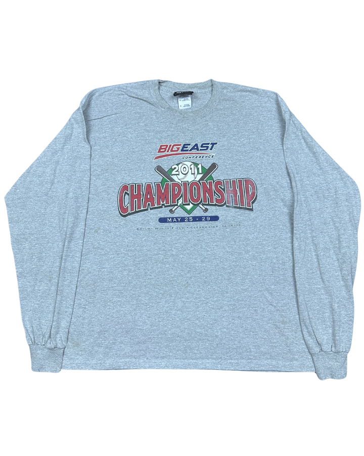 Park Seven Big East Conference 2011 Baseball Championship Long Sleeve T-Shirt