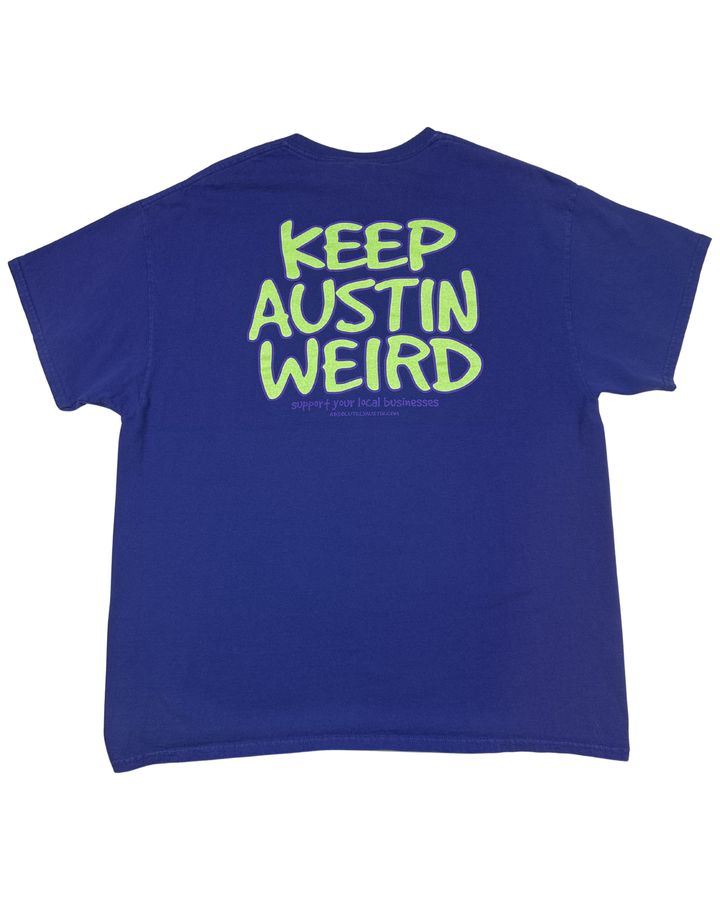 Keep Austin Weird Austin Texas Graphic T-Shirt (X-Large)