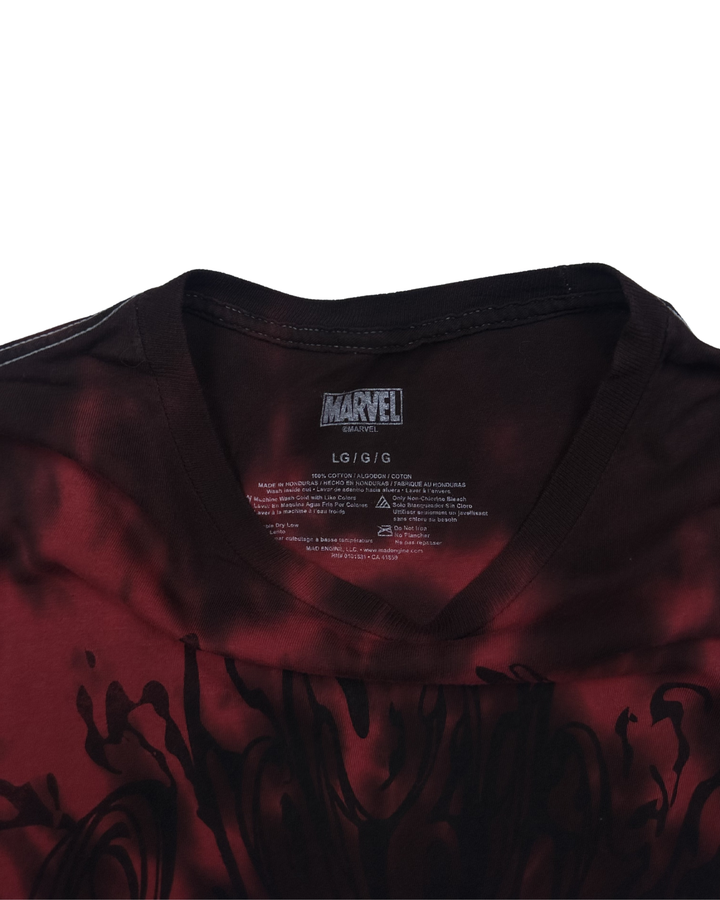 Marvel Venom Tie-Dye Graphic T-Shirt (Large)