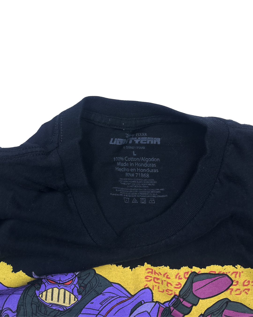 Disney Pixar Lightyear Star Command Graphic T-Shirt (large)