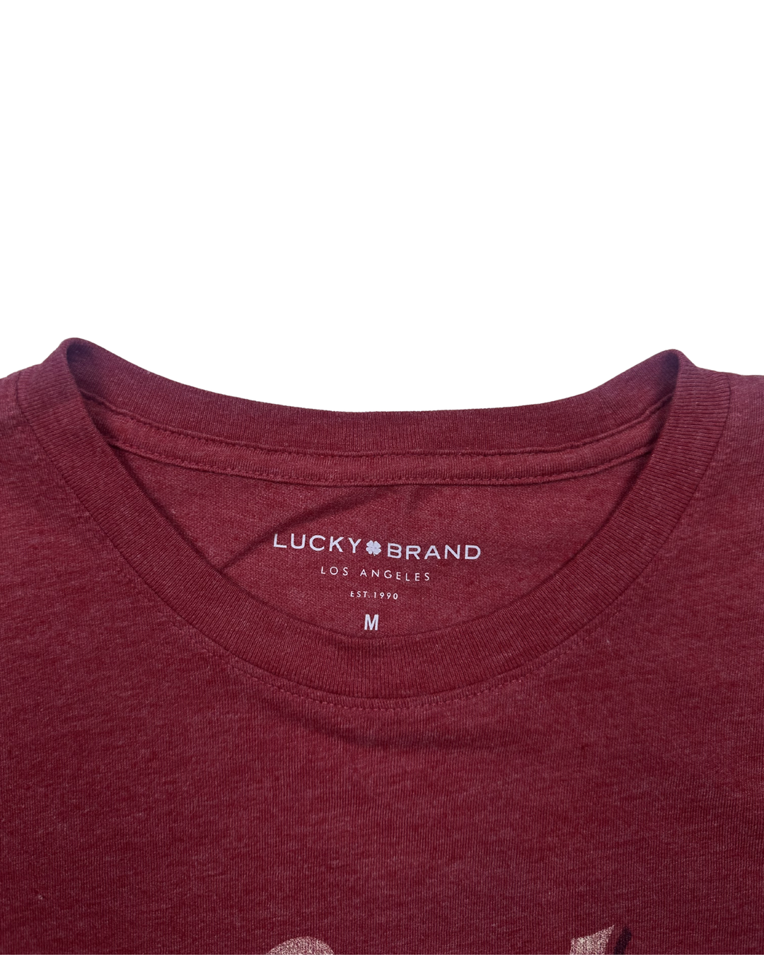 Lucky Brand Script Logo T-Shirt (Medium)