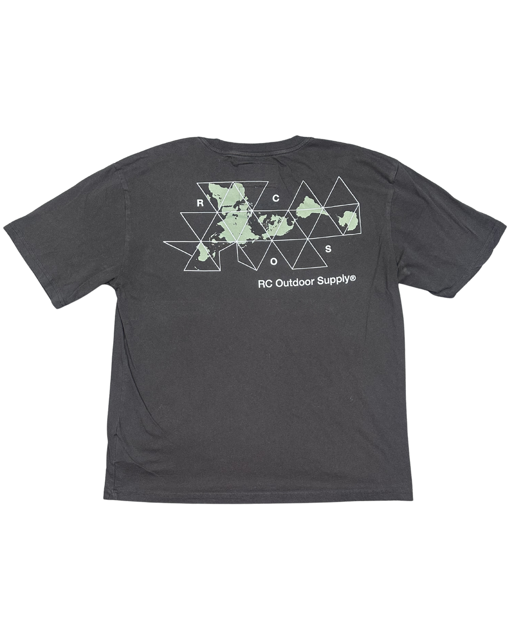 RC Outdoor Supply World Map Graphic T-Shirt (Medium)