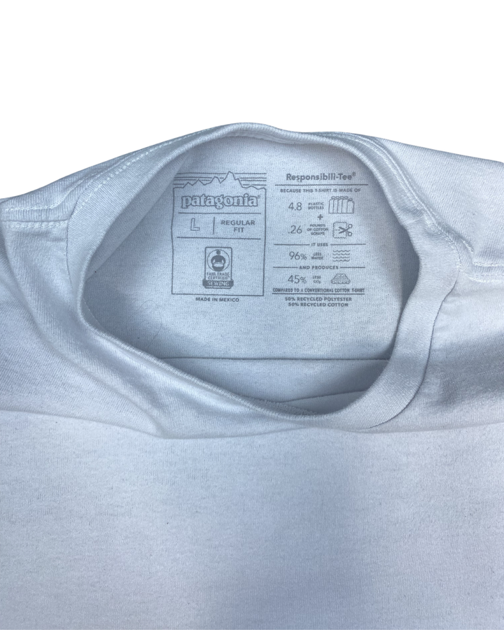 Patagonia P-6 Logo Long Sleeve T-Shirt (Large)