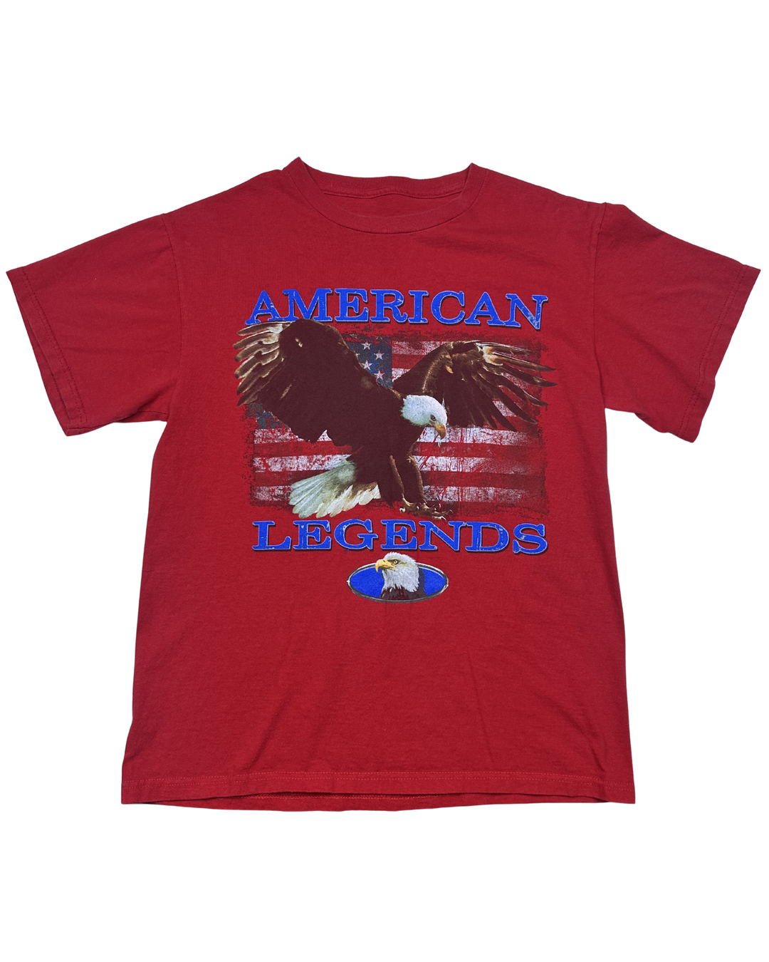 Lifestyle Classics American Legends Eagle Flag Graphic T-Shirt (Medium)