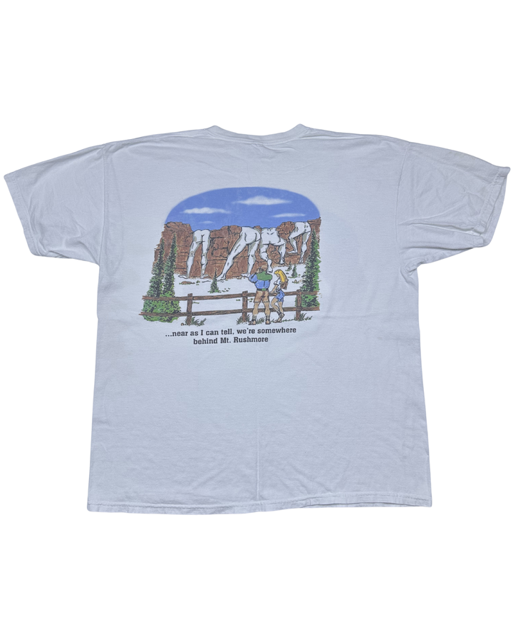 Mount Rushmore Souvenir Graphic T-Shirt (XL)