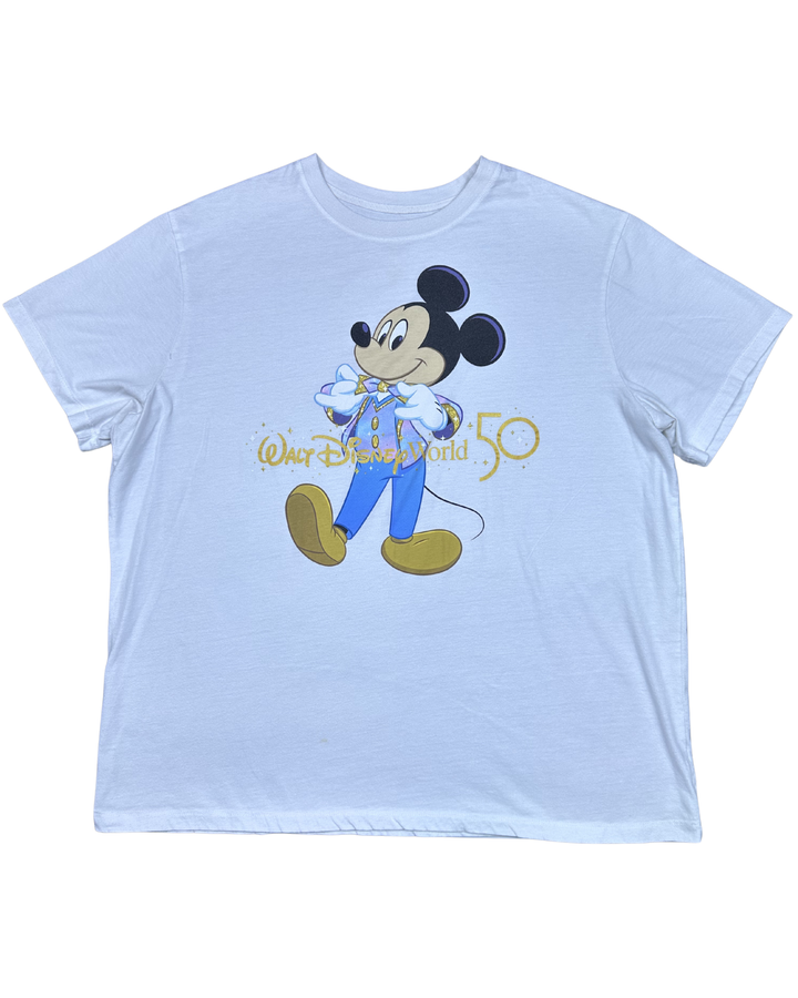 Walt Disney World 50th Anniversary Mickey Mouse T-Shirt (Large)