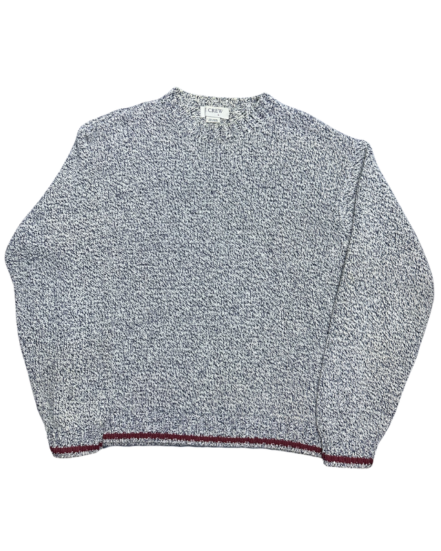 J.Crew Marled Cotton Crewneck Sweater