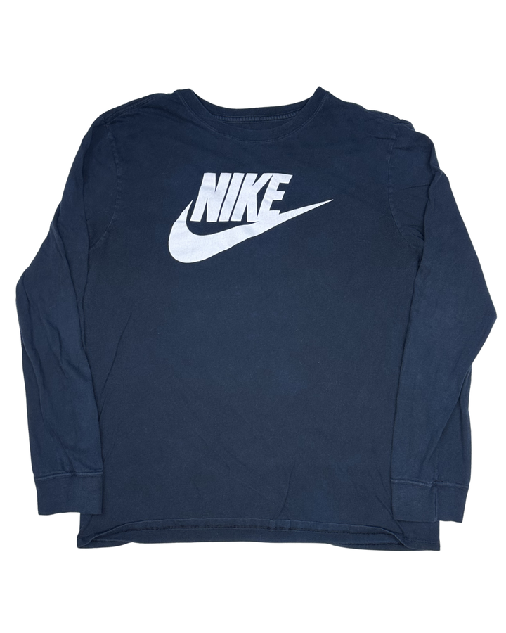 Nike Swoosh Logo Long Sleeve T-Shirt (Large)