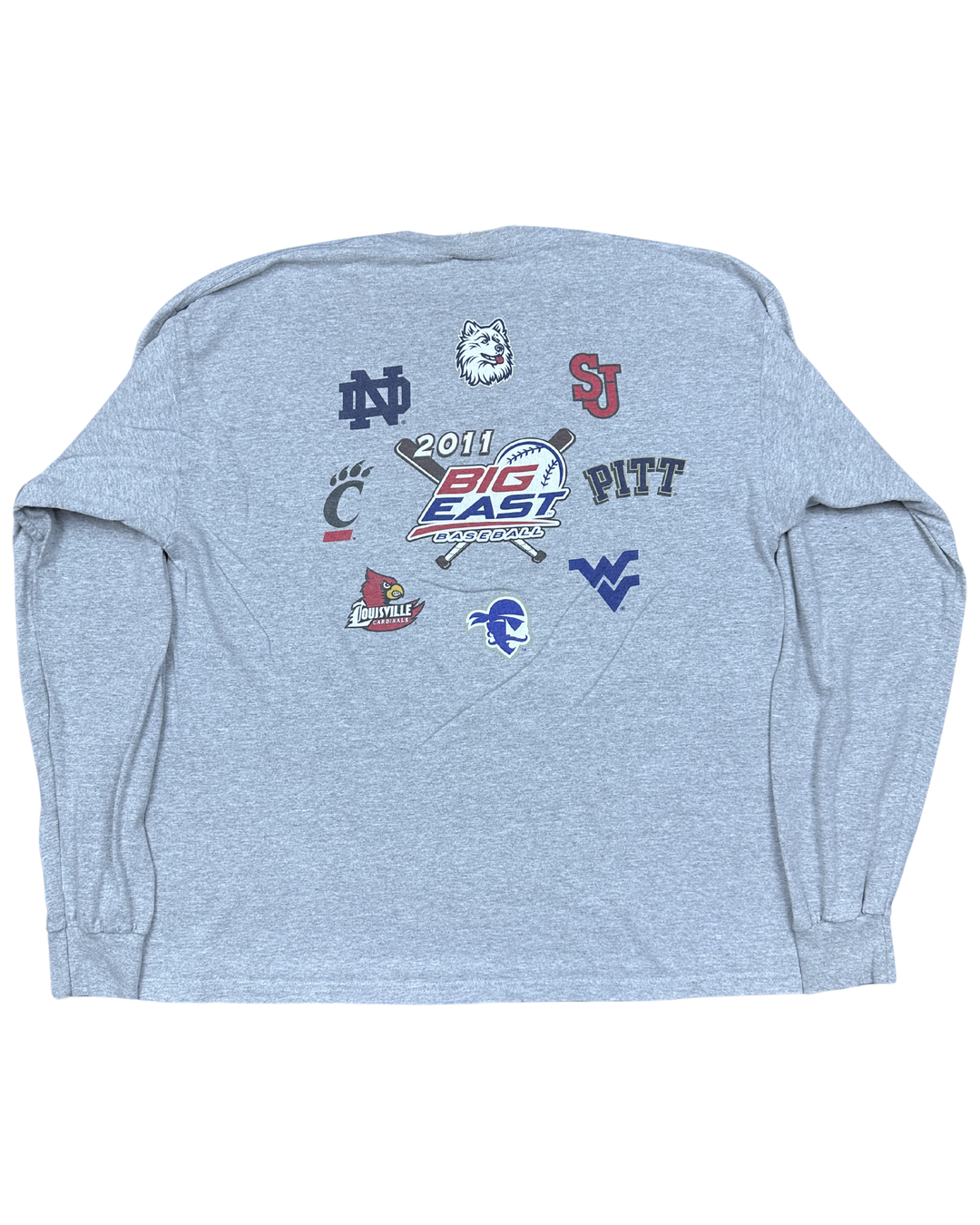 Park Seven Big East Conference 2011 Baseball Championship Long Sleeve T-Shirt