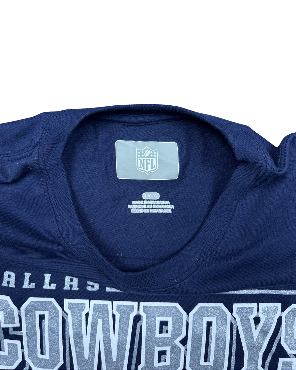 Dallas Cowboys Football Graphic T-Shirt (Large)