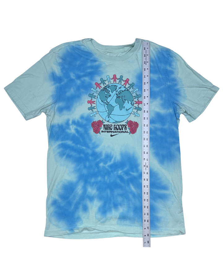 Nike Hoops International Tie-Dye Graphic T-Shirt (Medium)