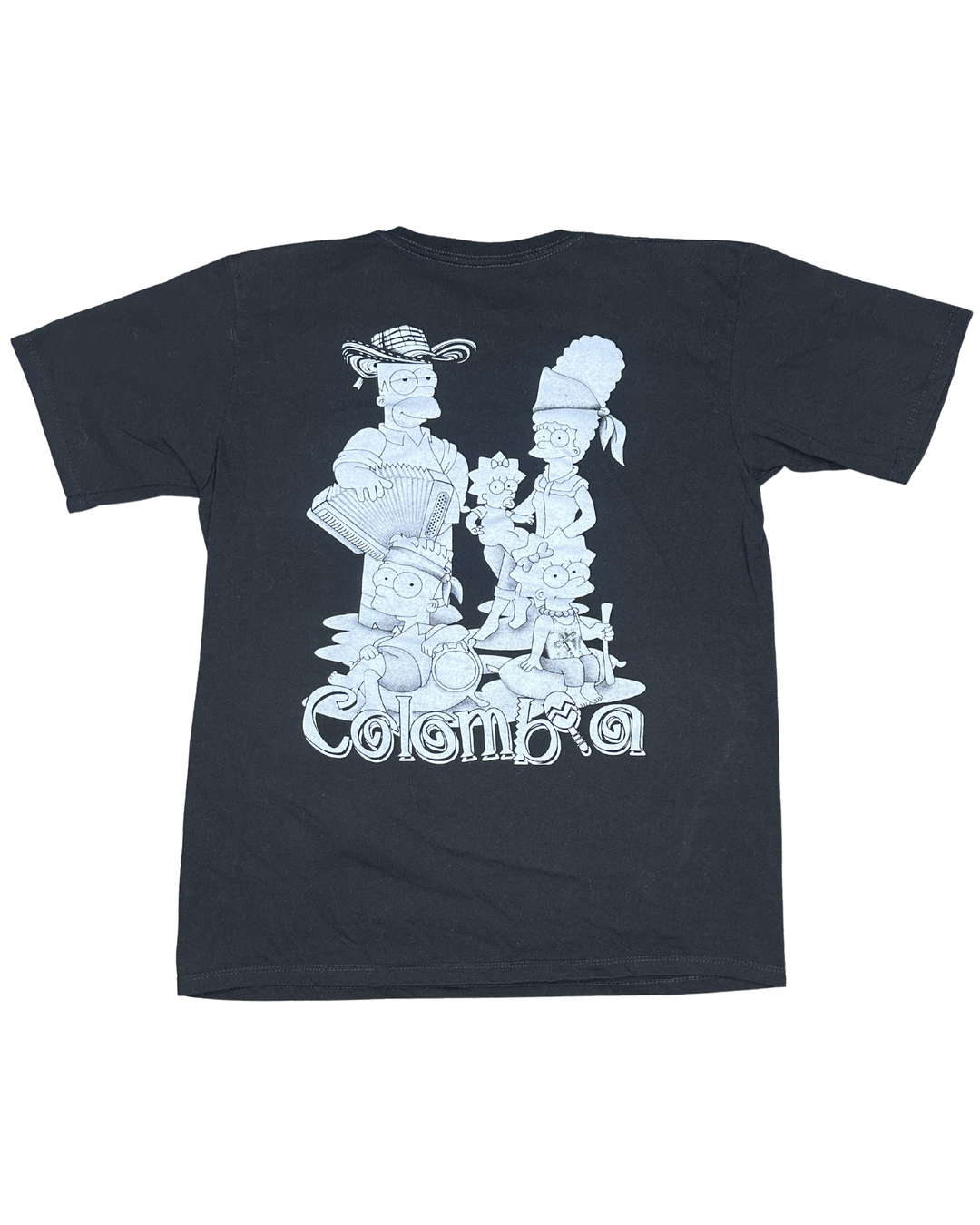 The Simpsons Colombia Graphic T-Shirt (Medium)