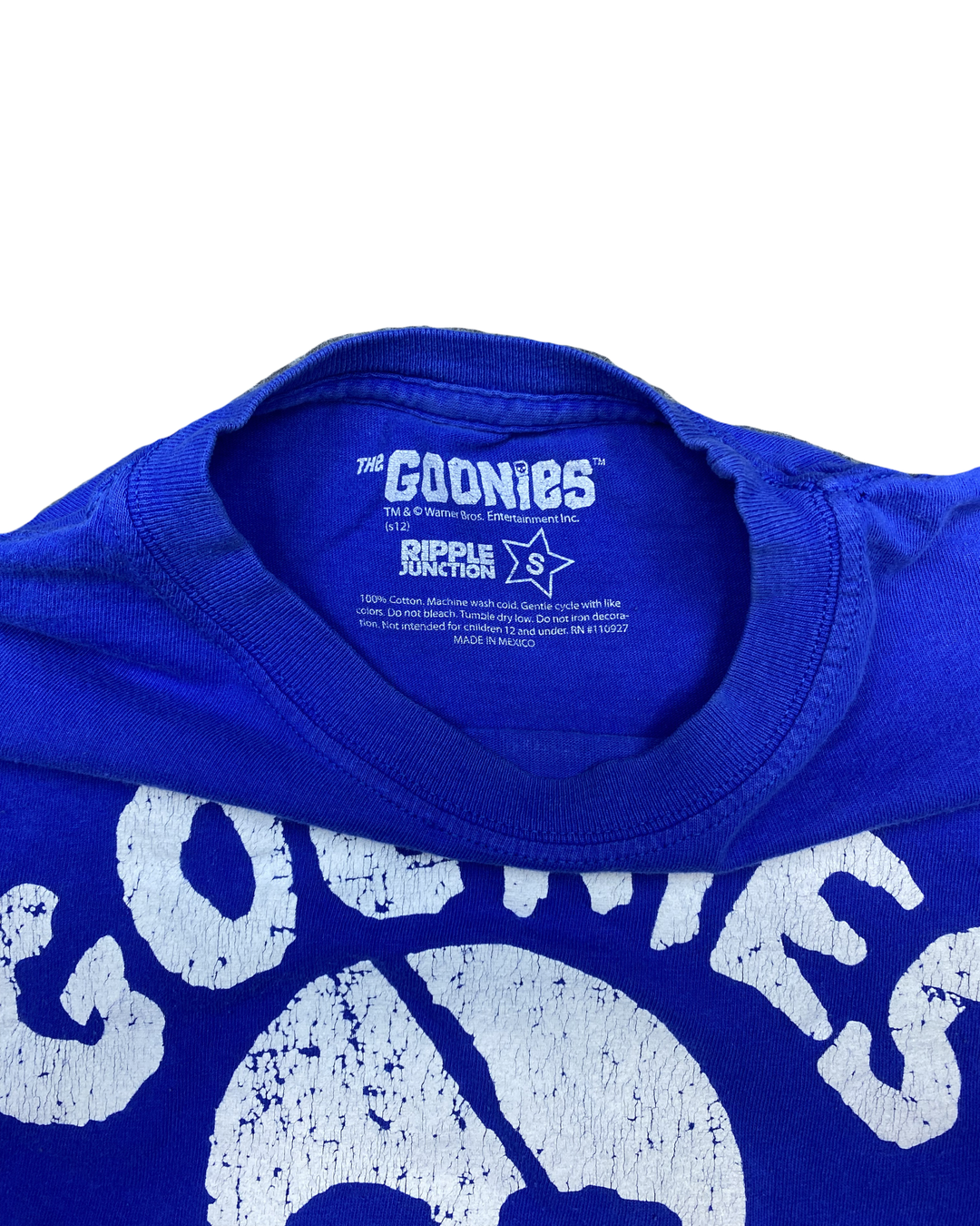 The Goonies Forever Skull and Swords Graphic T-Shirt (Small)