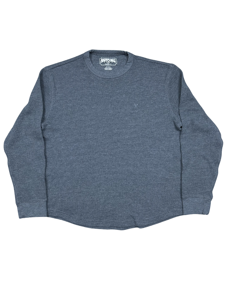 American Eagle Outfitters Thermal Long Sleeve T-Shirt (Medium)
