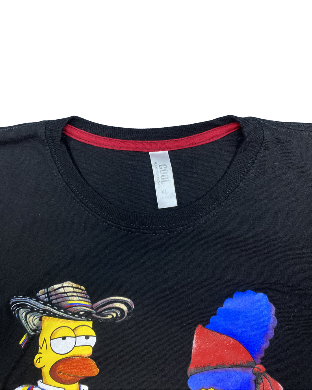 The Simpsons Colombia Graphic T-Shirt (Medium)