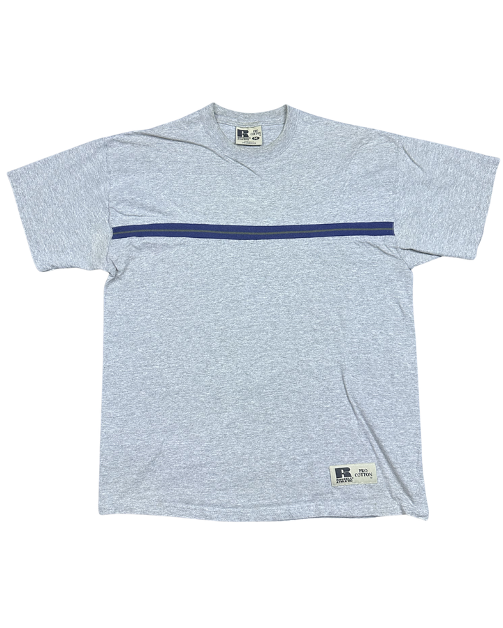 Russell Athletic Striped T-Shirt (Medium)