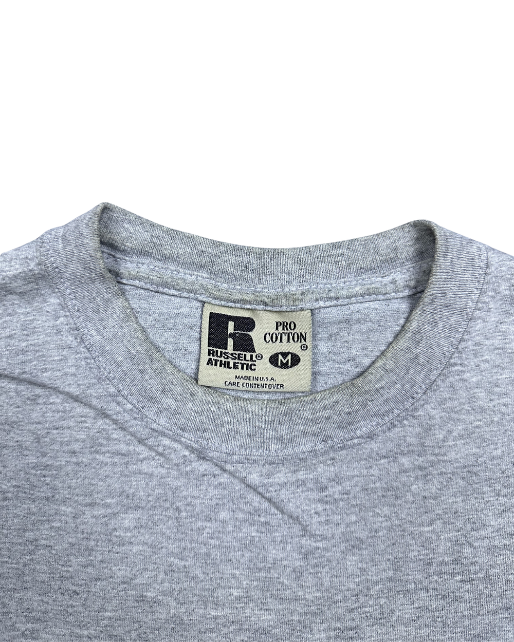 Russell Athletic Striped T-Shirt (Medium)
