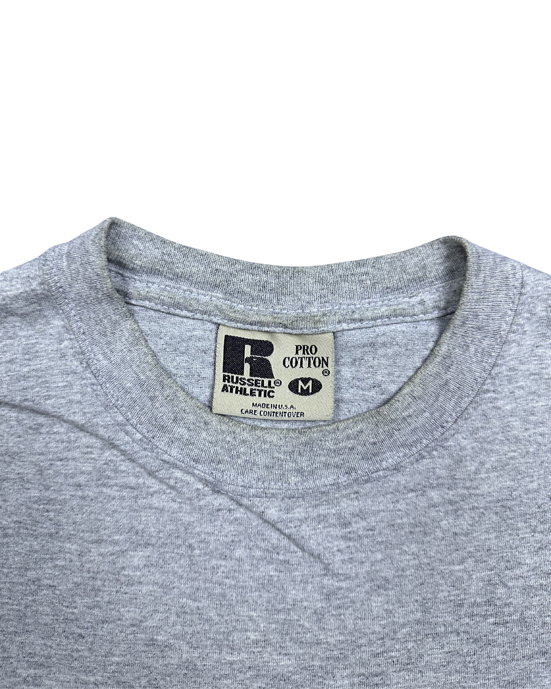 Russell Athletic Striped T-Shirt (Medium)