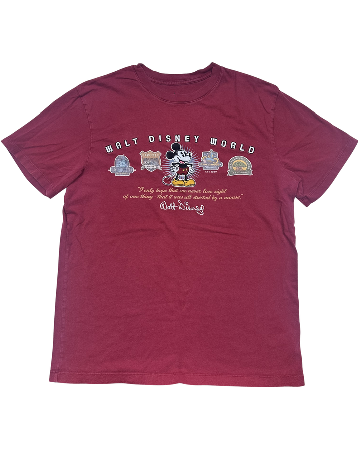 Walt Disney World Mickey Mouse Parks T-Shirt (medium)