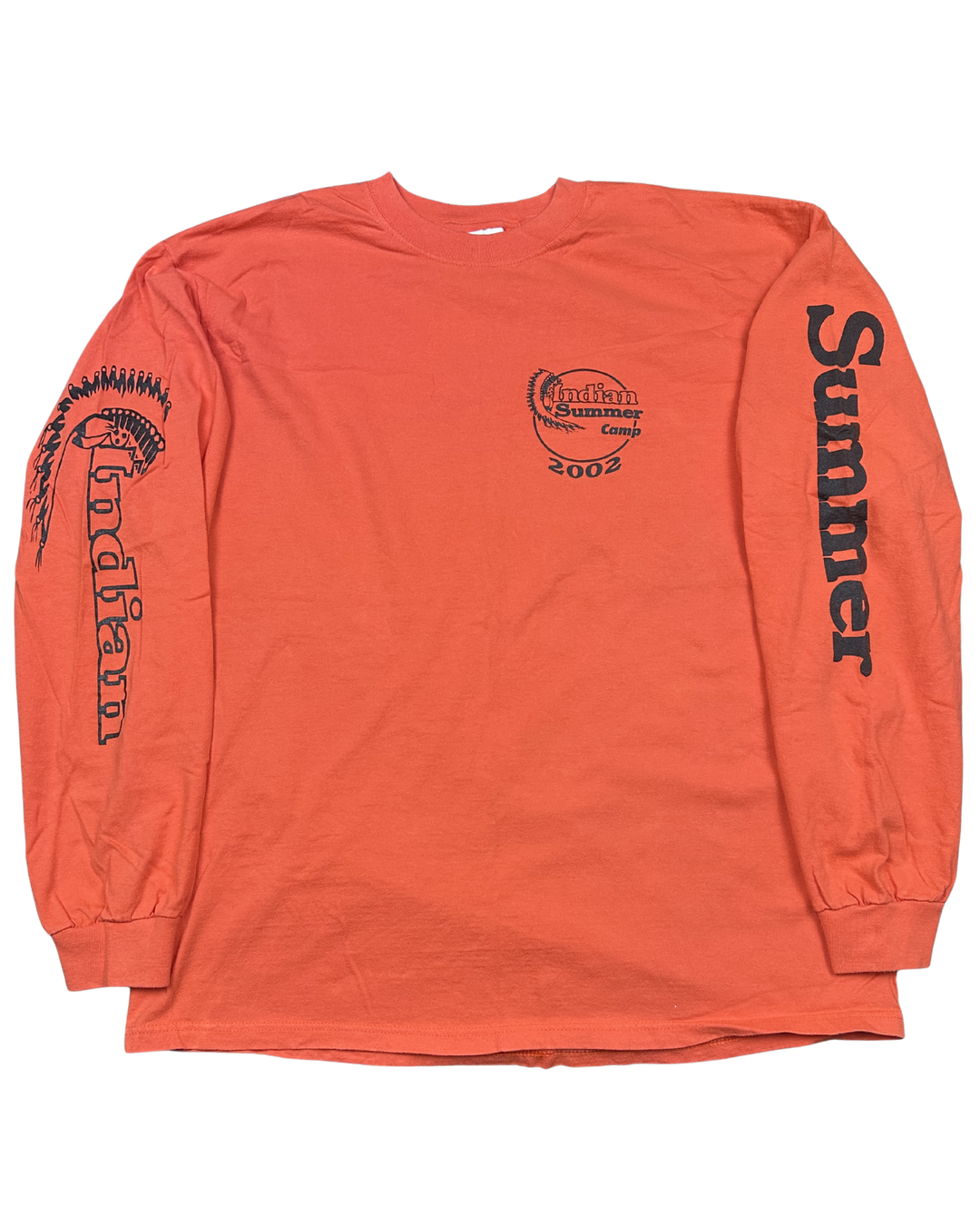 Indian Summer Camp 2002 Long Sleeve T-Shirt (XL)