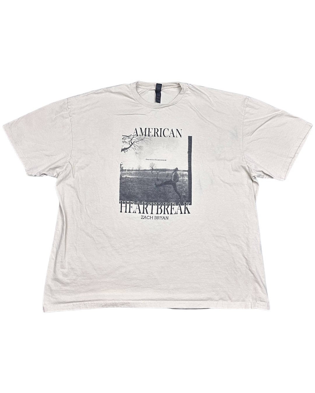 Zach Bryan American Heartbreak Album Graphic T-Shirt (3XL)
