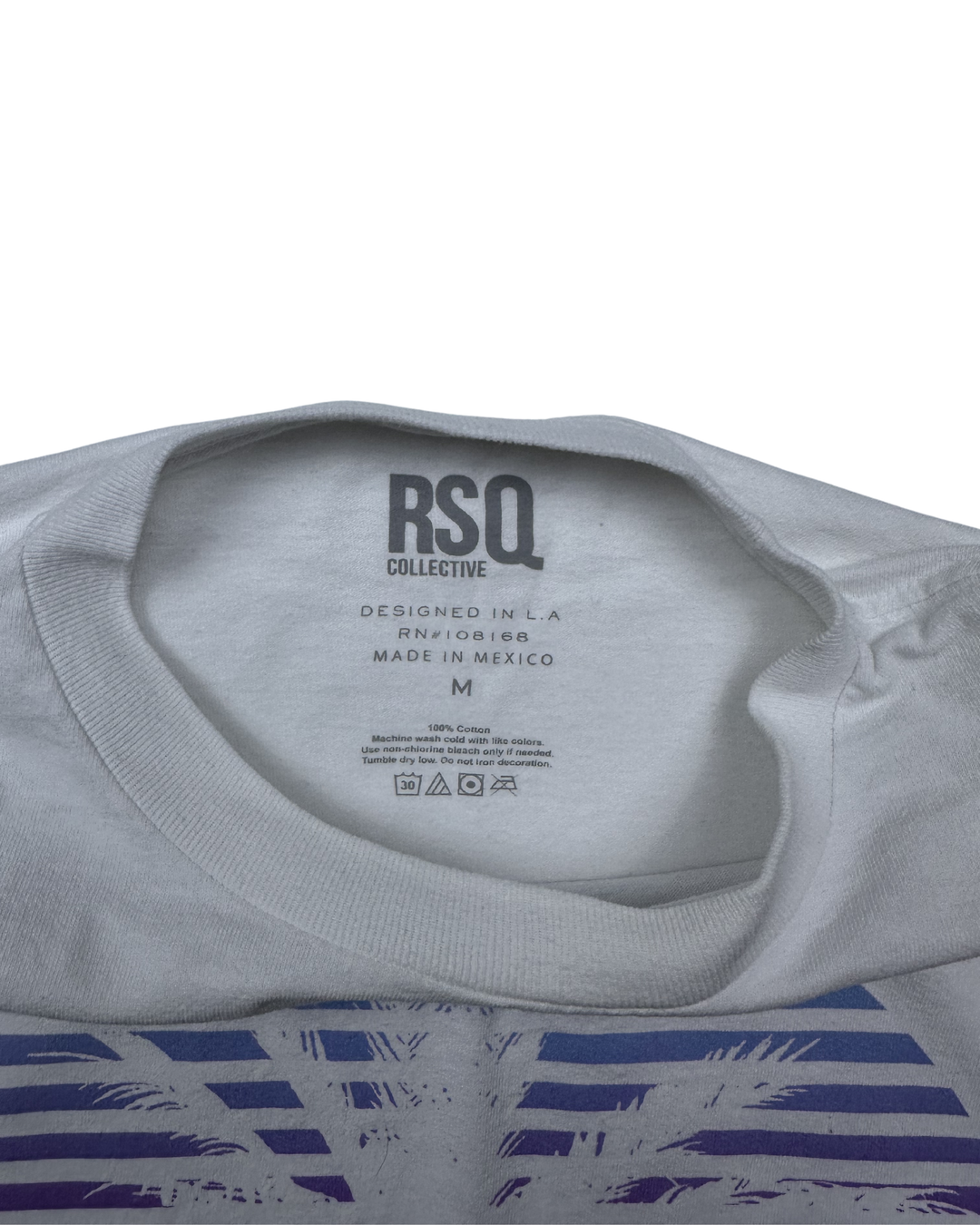 RSQ Collective Los Angeles 1996 Graphic T-Shirt (medium)