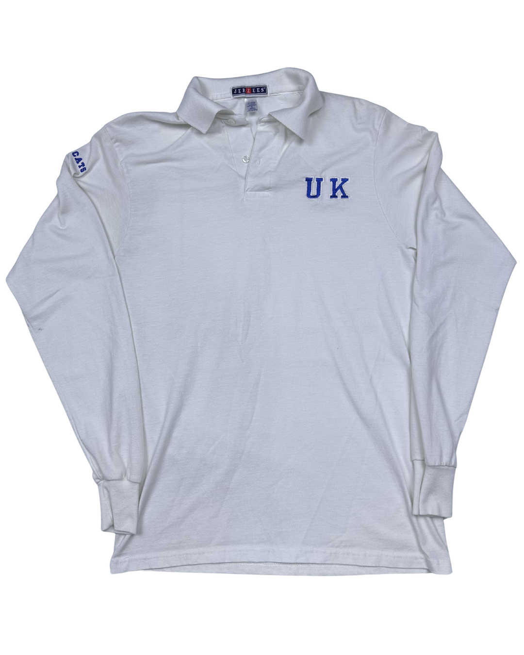 Jerzees UK Kentucky Wildcats Long Sleeve Polo (Small)